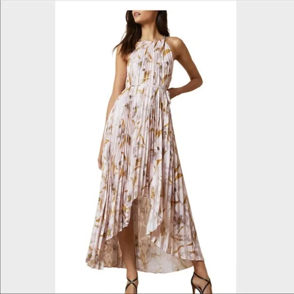Ted Baker DIXXIECabana pleated maxi dress